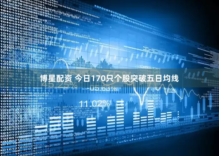 博星配资 今日170只个股突破五日均线