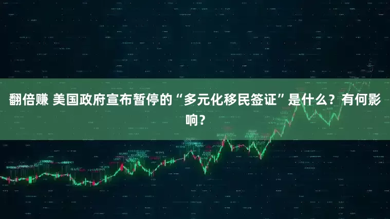 翻倍赚 美国政府宣布暂停的“多元化移民签证”是什么？有何影响？