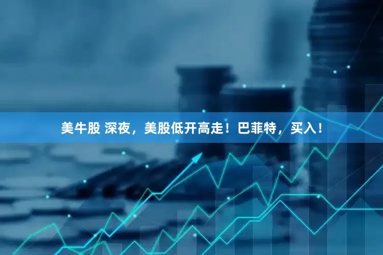 美牛股 深夜，美股低开高走！巴菲特，买入！